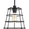 Progress Lighting Chambers Collection Black One-Light Mini-Pendant P500281-031 - alternate 8
